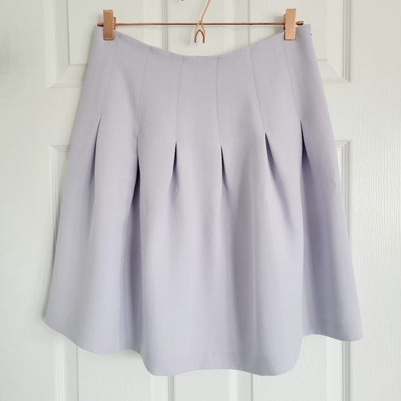 Club Monaco Light‎ Lavender Pleated Skirt - Picture 1 of 7